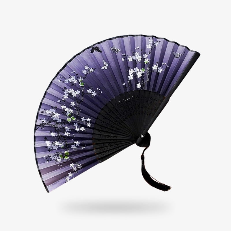 Abanico Degradado Negro y Blanco