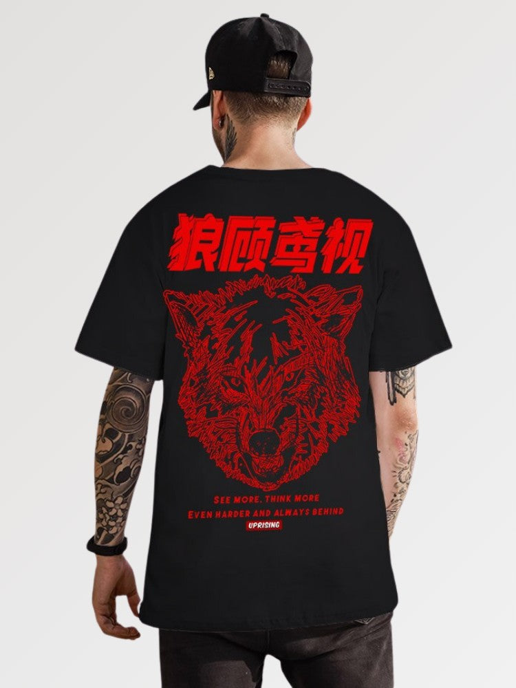 Camiseta Lobo Japonés
