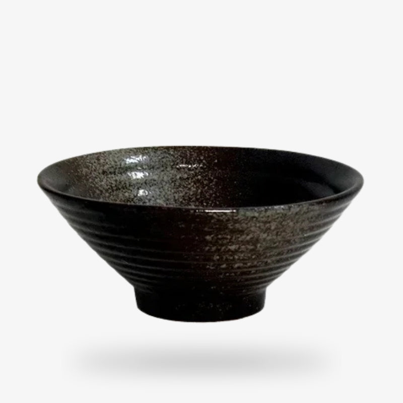 Cuenco de Ramen - Negro y Gris - Cuenco