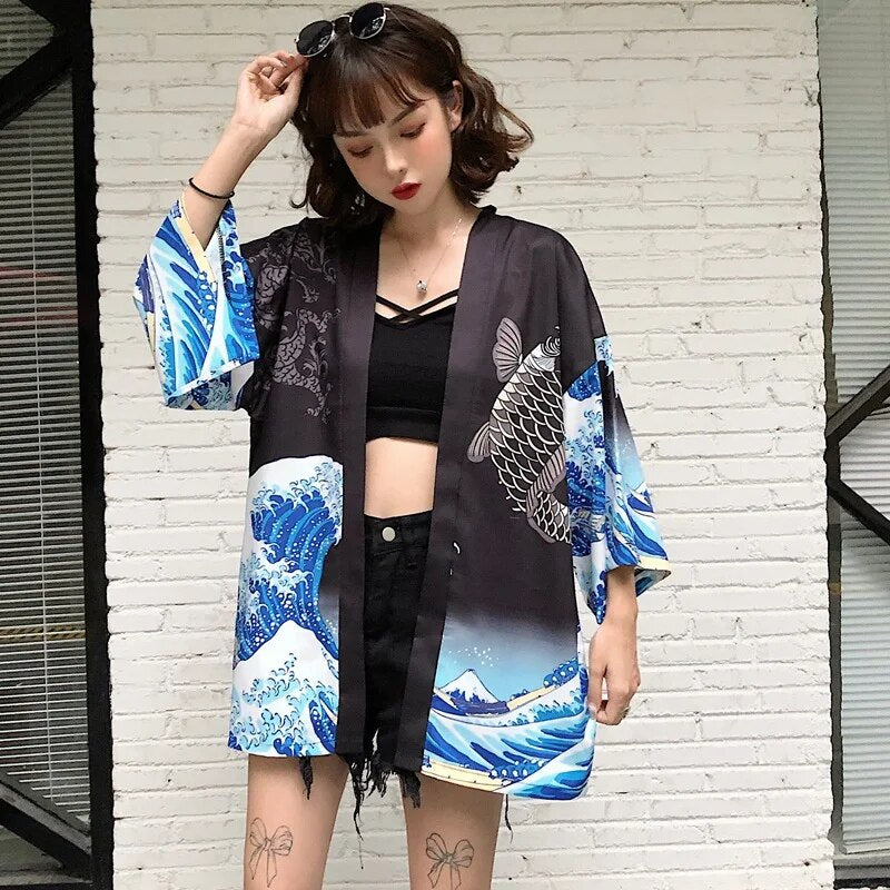 Kimono Moda Japonesa Mujer Clothing Kimono Japones Mujer Corto