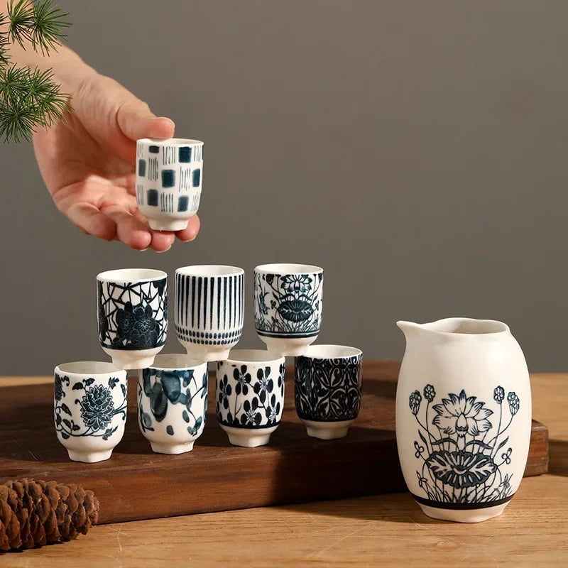 Kit Sake - Diseños de Taza Aleatoria