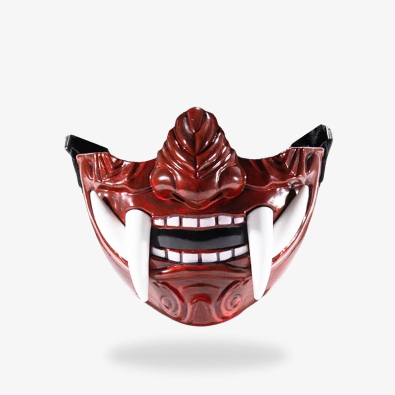 Máscara Japonesa Oni - Rojo