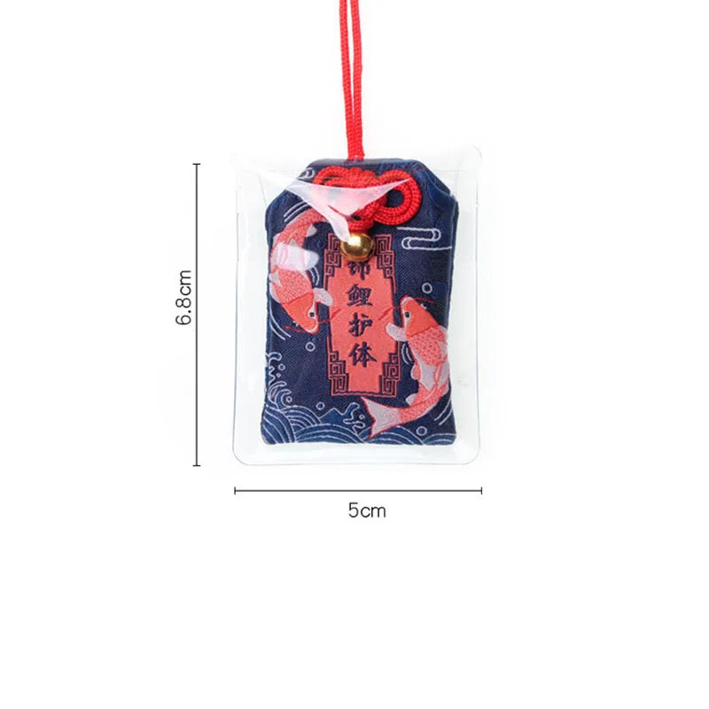 Omamori - Protection Koi Azul