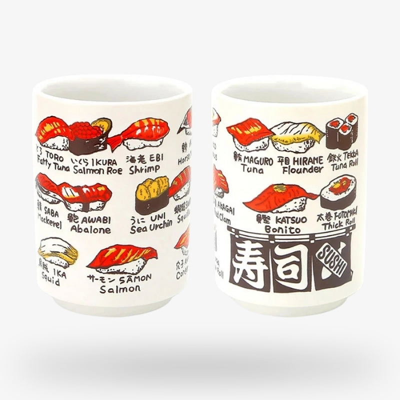 Taza de Té - Sushi Rojo