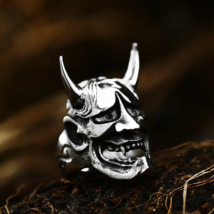 Anillo Demonio Hannya Japonés