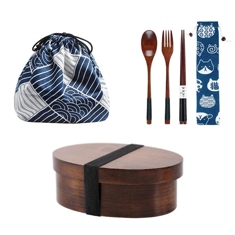 Bento Box Japonés - Seigaiha