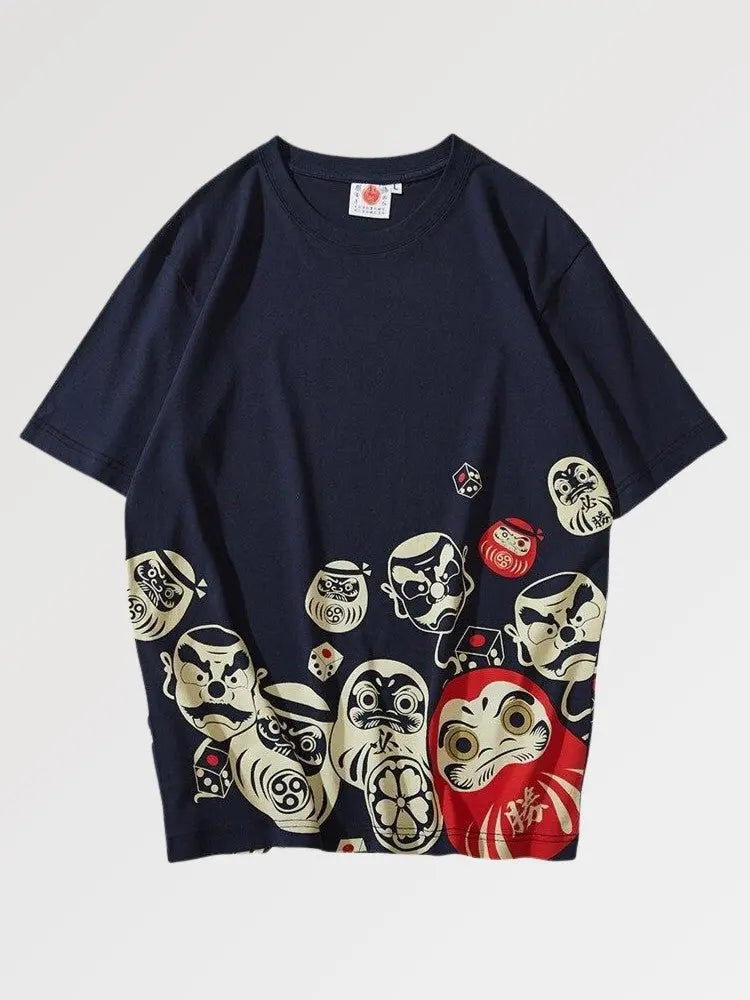 Camiseta Daruma - Azul / M