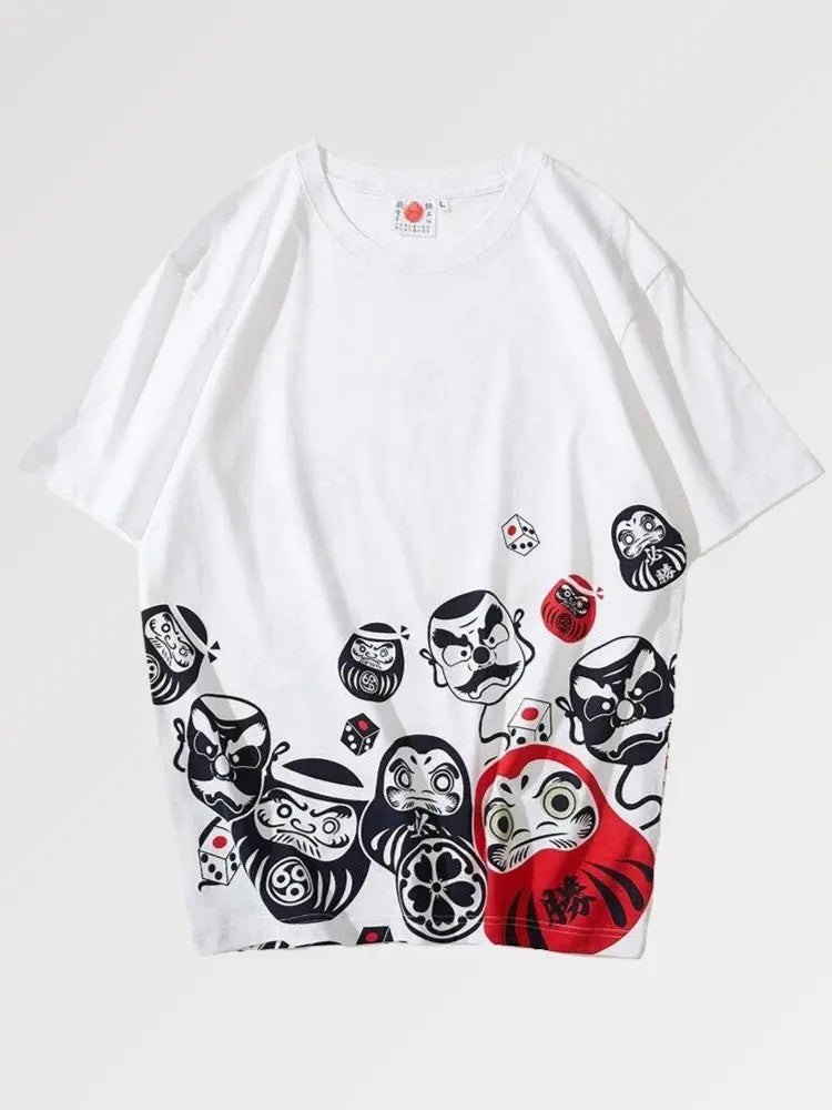 Camiseta Daruma - Blanco / M