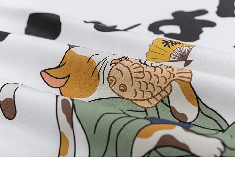 Camiseta Gato Comedor
