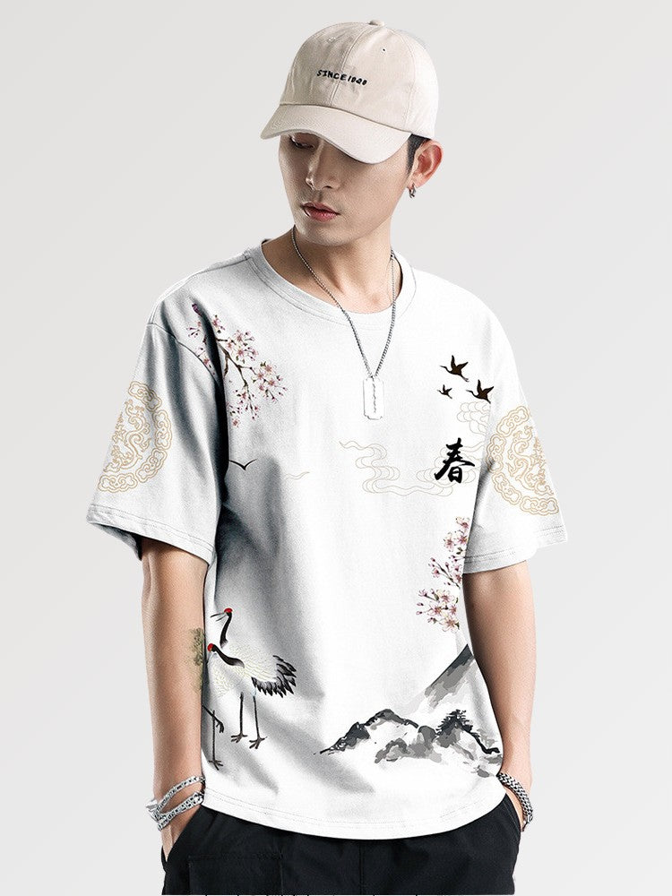 Camiseta Grulla Japonesa
