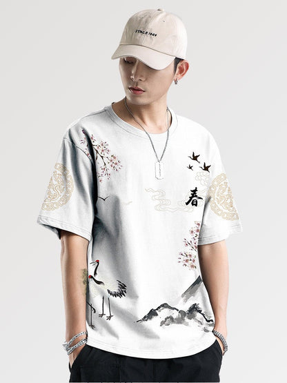 Camiseta Grulla Japonesa