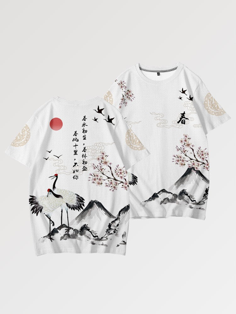 Camiseta Grulla Japonesa