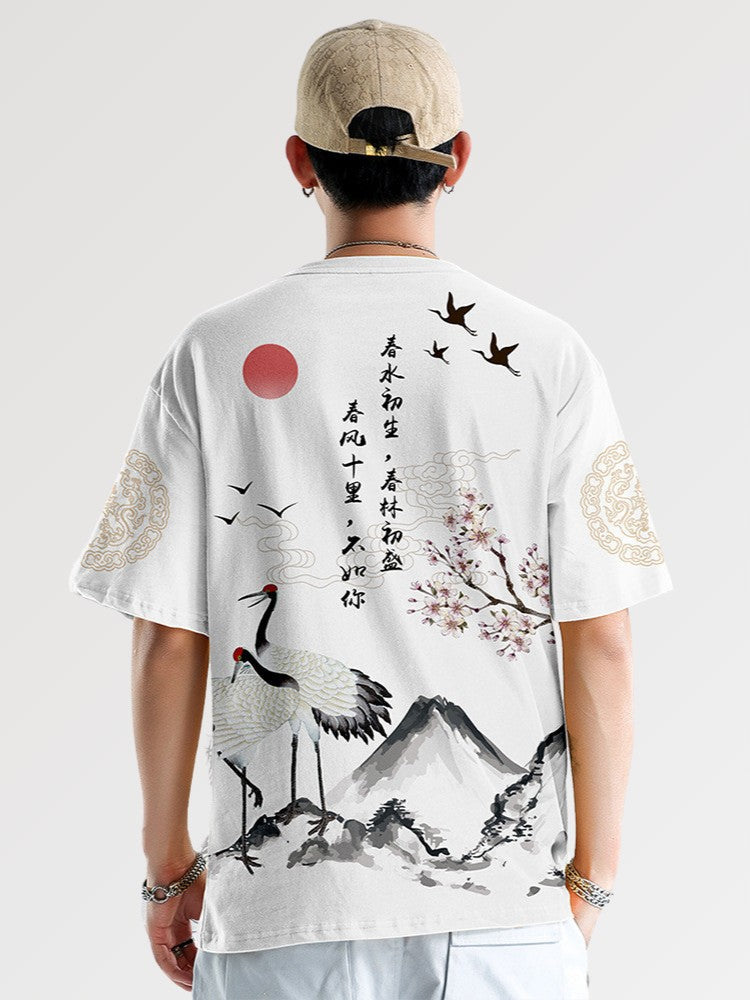 Camiseta Grulla Japonesa