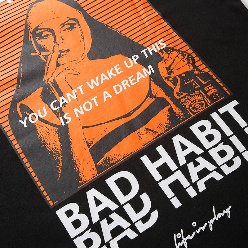 Camiseta Japonesa Bad Habit