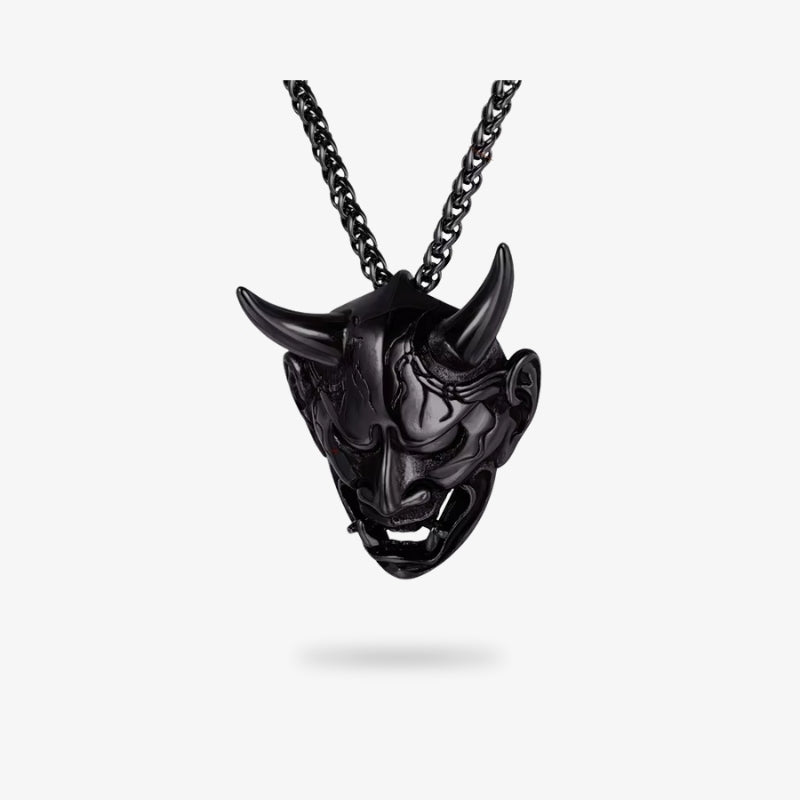 Collar Demonio Japonés - negro