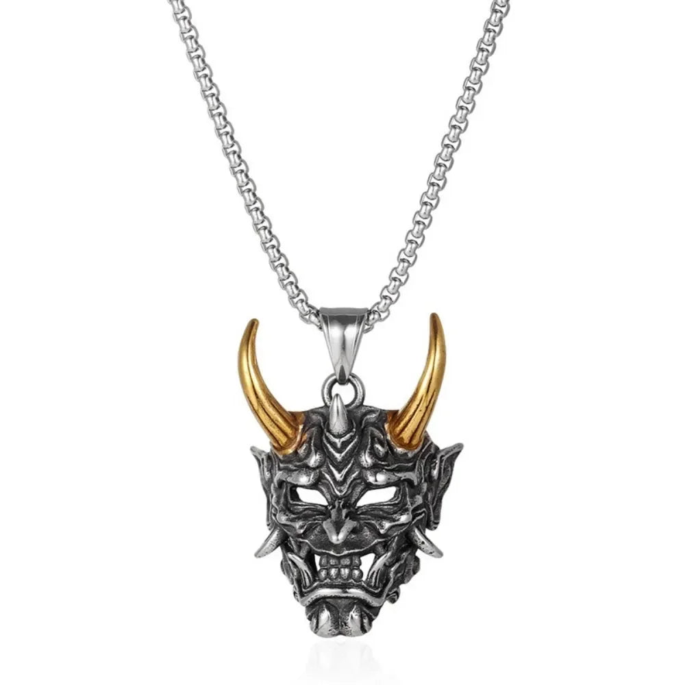Collar Oni - Dorado