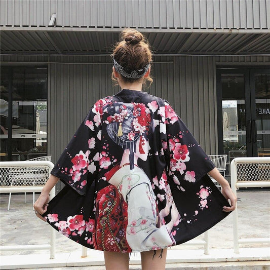 Kimono de Mujer Corto - Geisha