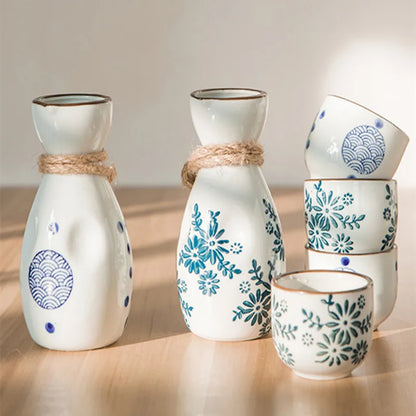 Kit Sake - Cerámica Blanca