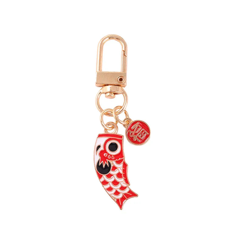 Llavero Carpa Koi - Rojo