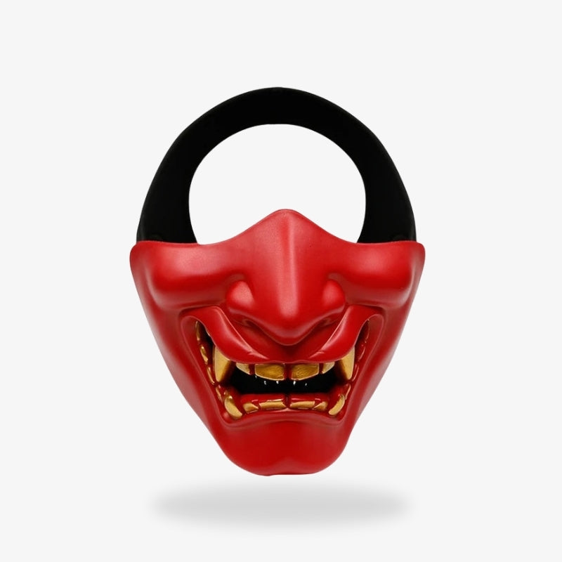 Máscara Oni Samurai - Rojo